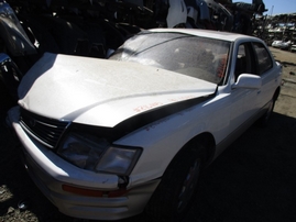 1996 LEXUS LS400 WHITE 4.0L AT Z16445